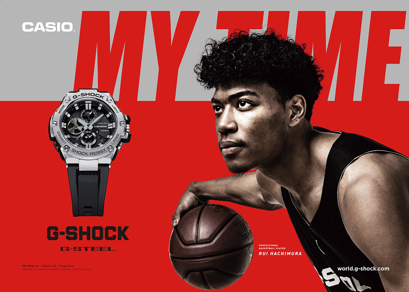 G-SHOCK 与日本篮球员- Rui Hachimura (八村垒) 签署全球合作协议