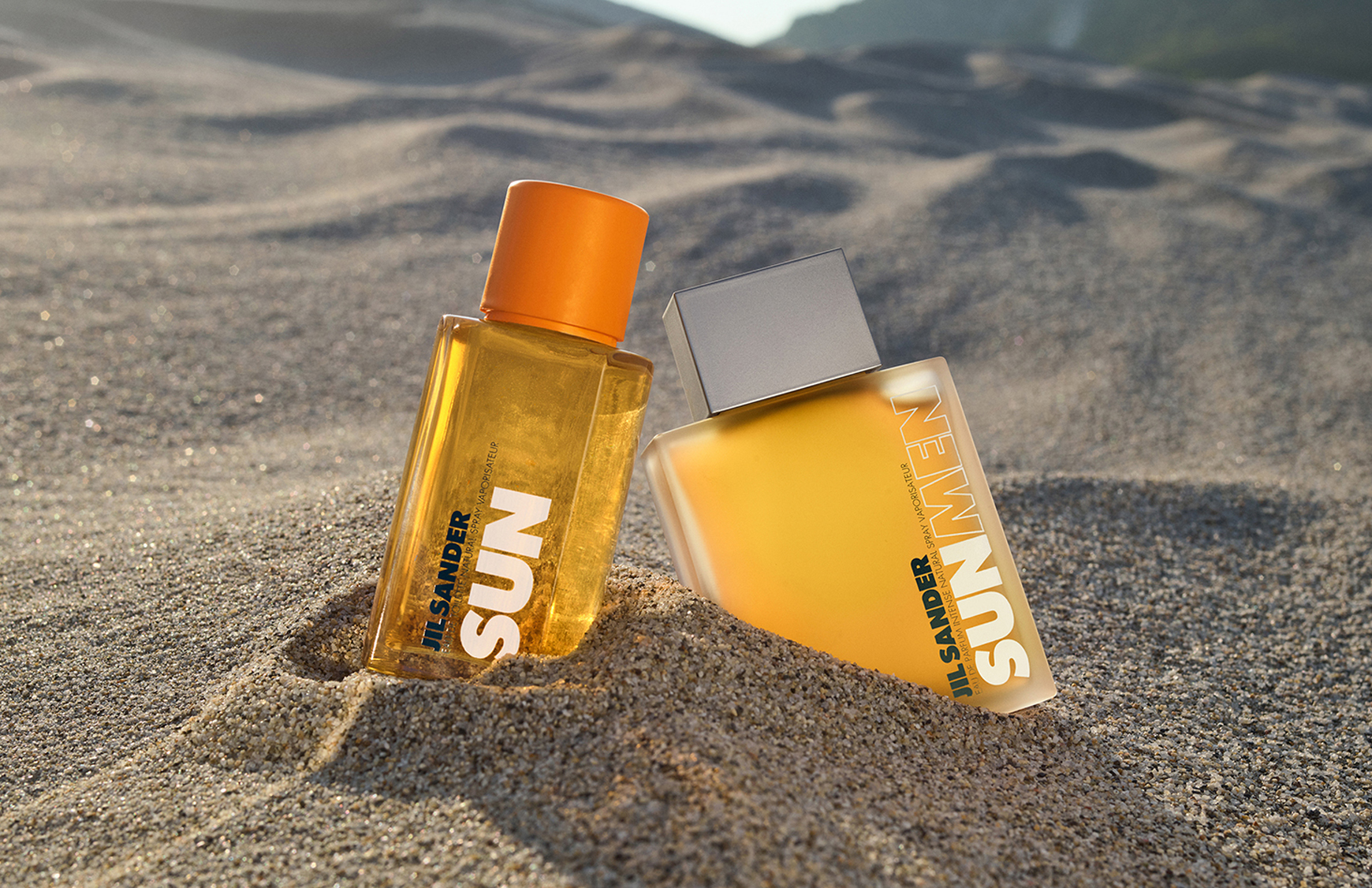 Sander 推出新款Sun Eau de Parfum 香水系列。 Iconicmen