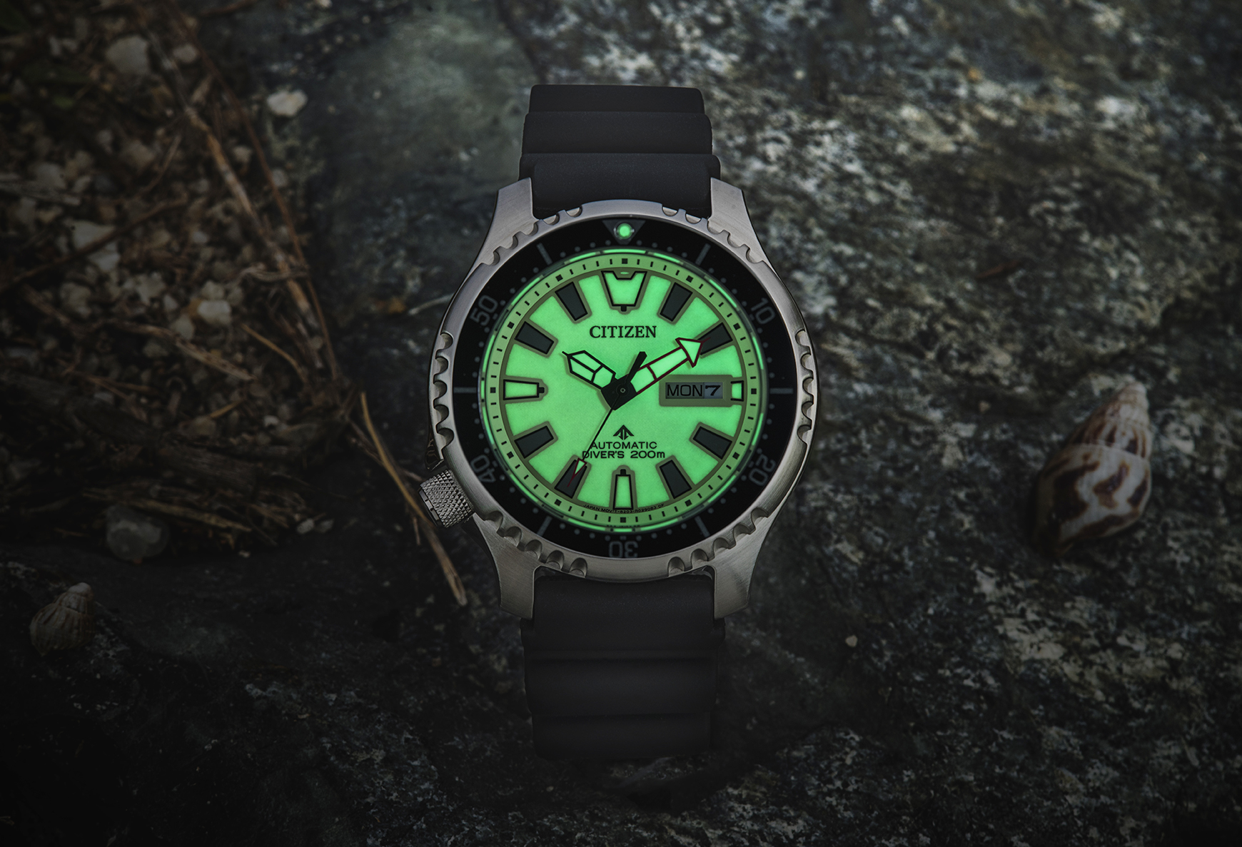 夜光錶盘好吸引 Citizen 亚洲限定promaster Ny011 潜水表系列 Iconicmen