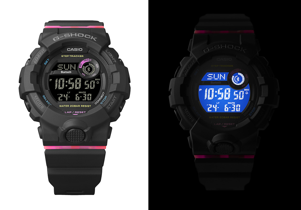 CASIO 发布全新升级版中性尺寸G-SHOCK GMD-B800SC 型号运动腕表