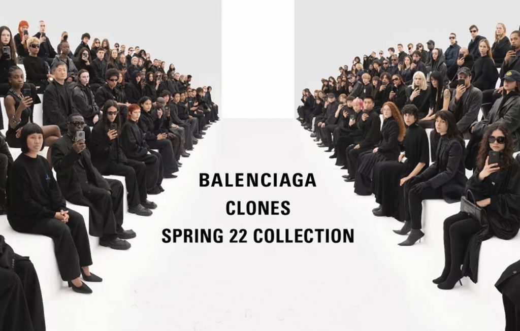 这场不是GUCCI 秀！BALENCIAGA 发布2022 春季系列，解构虚实「Clones