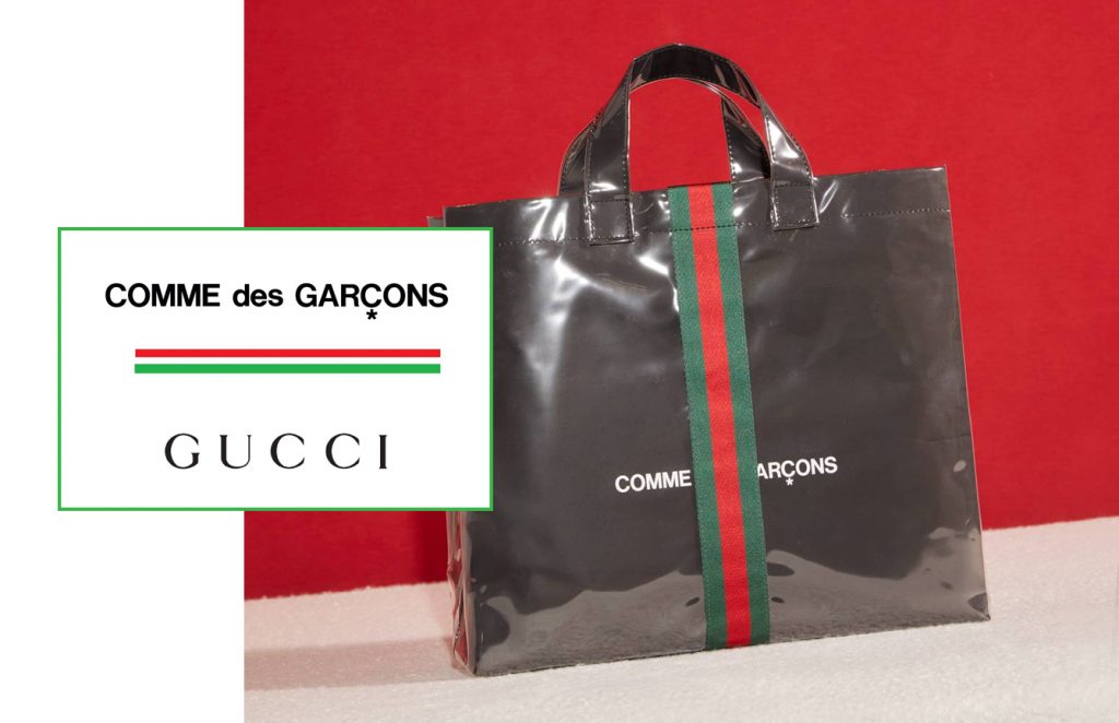 Gucci x COMME des GARÇONS 再度推出联乘经典托特包。 - Iconicmen