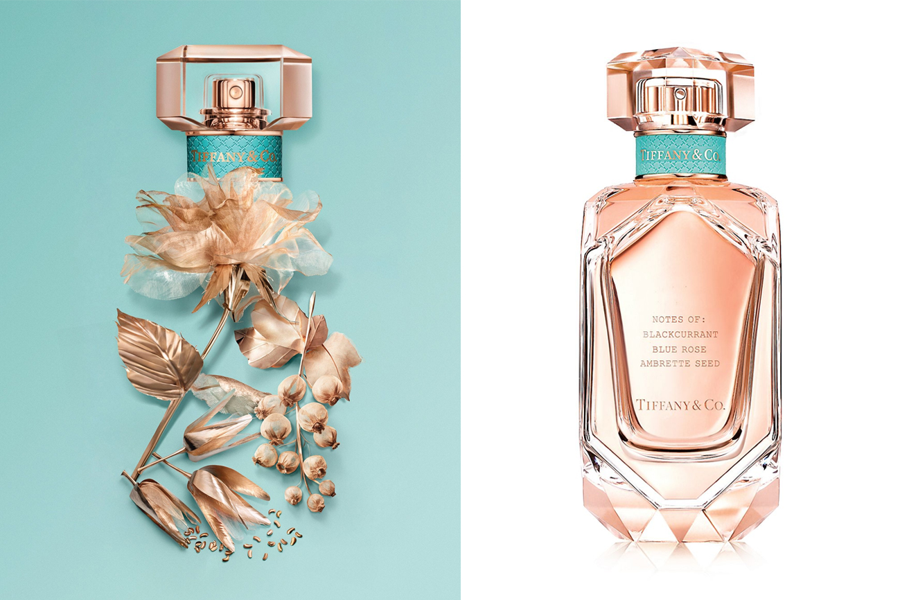 Tiffany & Co. 新款Rose Gold 香水有著Tiffany 蓝与玫瑰金的梦幻交织 