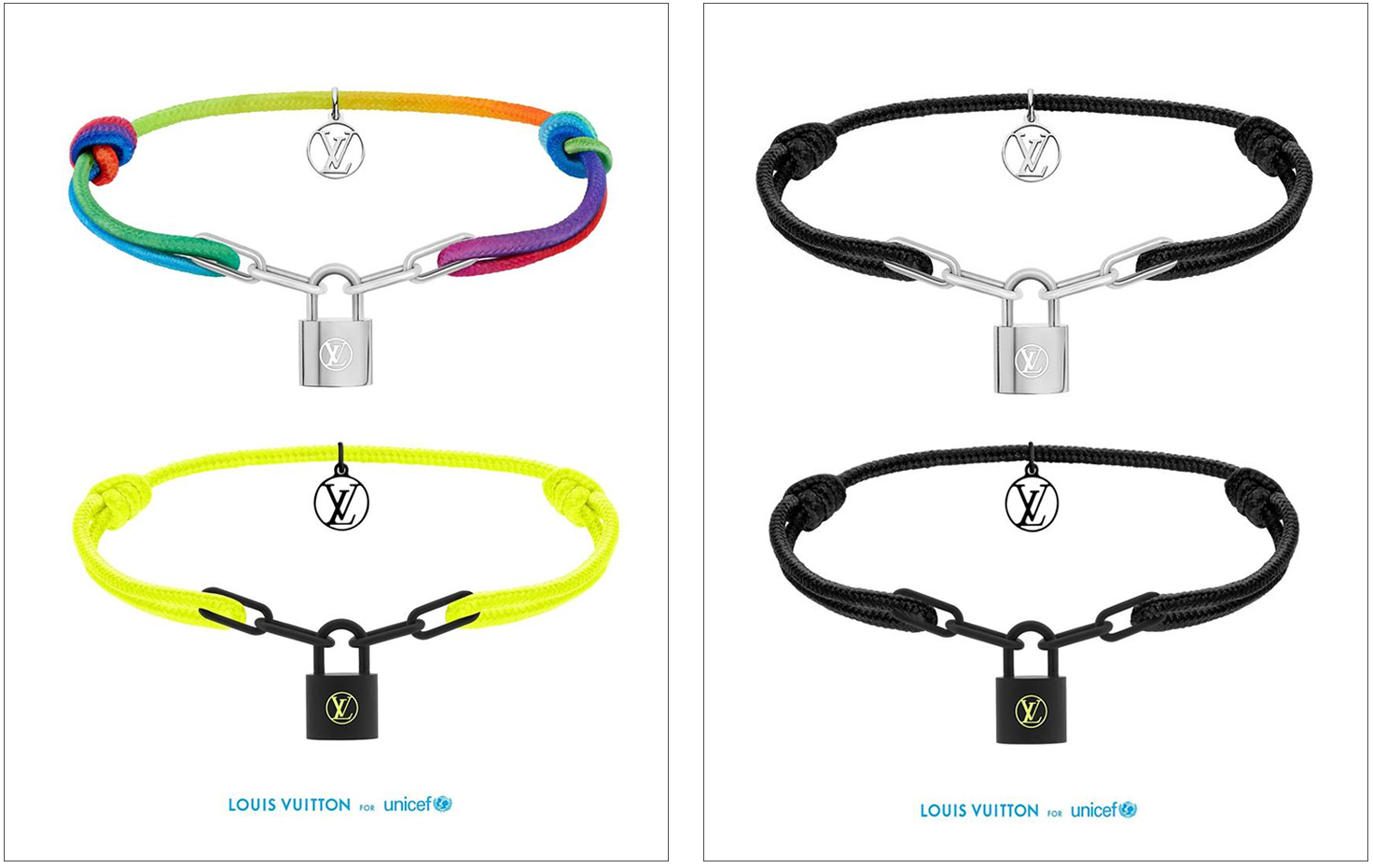 Louis Vuitton x UNICEF: So hübsch sind die neuen Charity-Armbänder von  Virgil Abloh