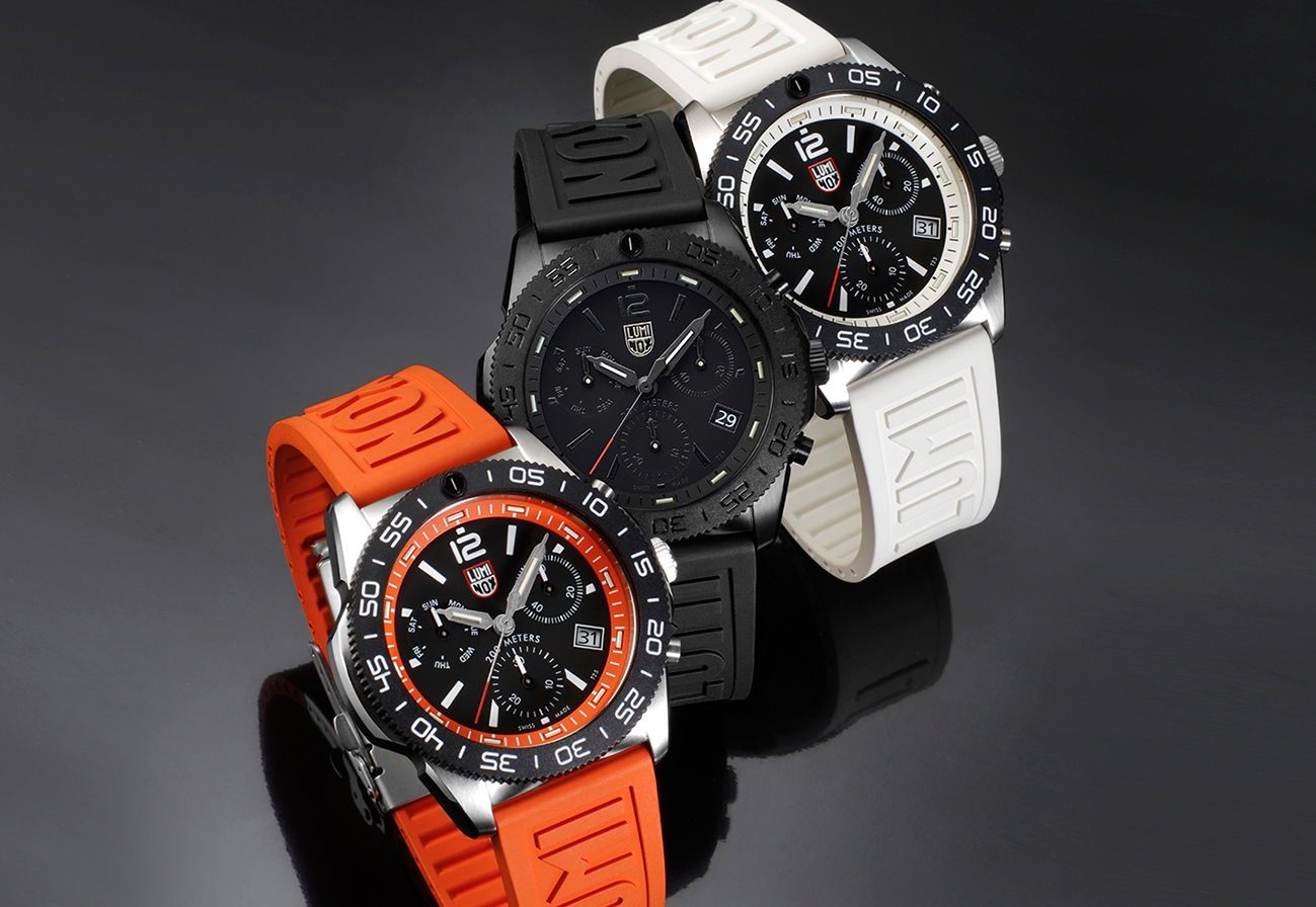 Luminox 推出 Pacific Diver Chronograph 3140 系列潜水腕表新作，让这个夏天缔造户外运动的王者终极体验