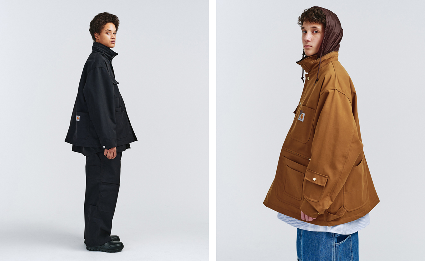 Carhartt WIP x Invincible Chore Coat Hamilton Brown